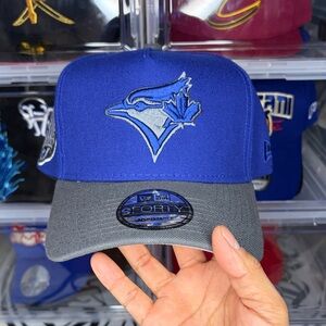 Blue and Gray Baseball Cap